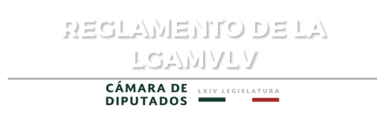 Reglamento de la LGAMVLV